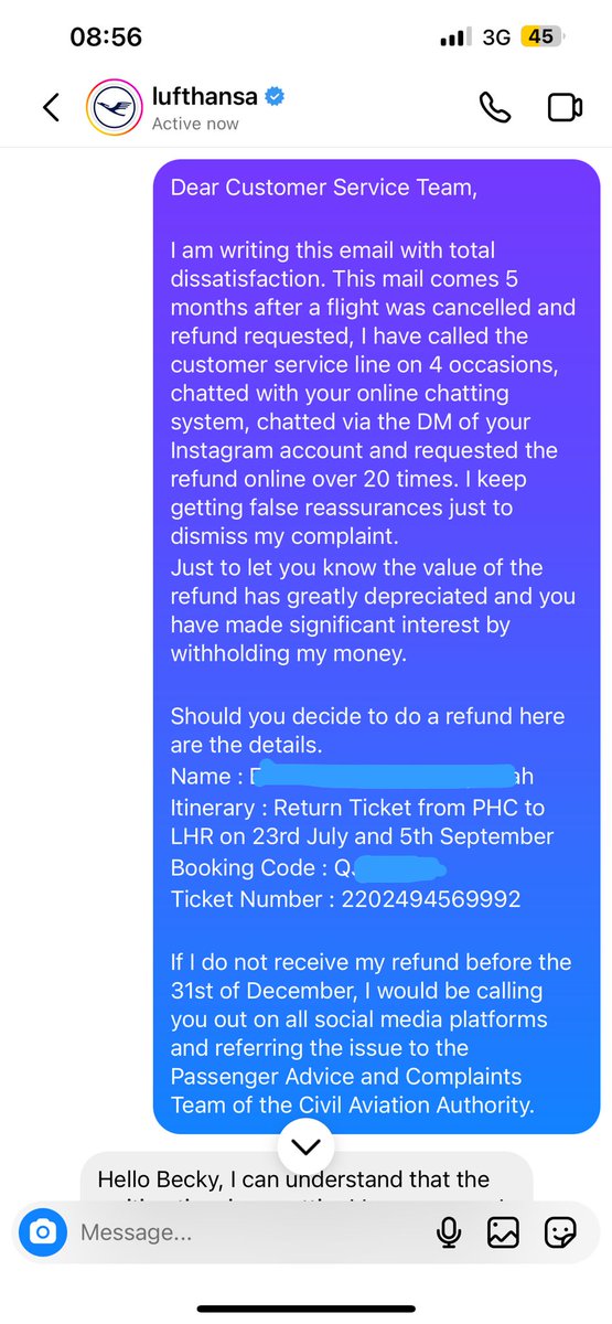increase_oe's tweet photo. Share your Lufthansa experience and help me ask them to refund my money. @Mr_alayi @taadelodun @instablog9ja @Naija_PR @lufthansa @First_Mgbuajan @akidimanjali https://t.co/bDgosiePvD