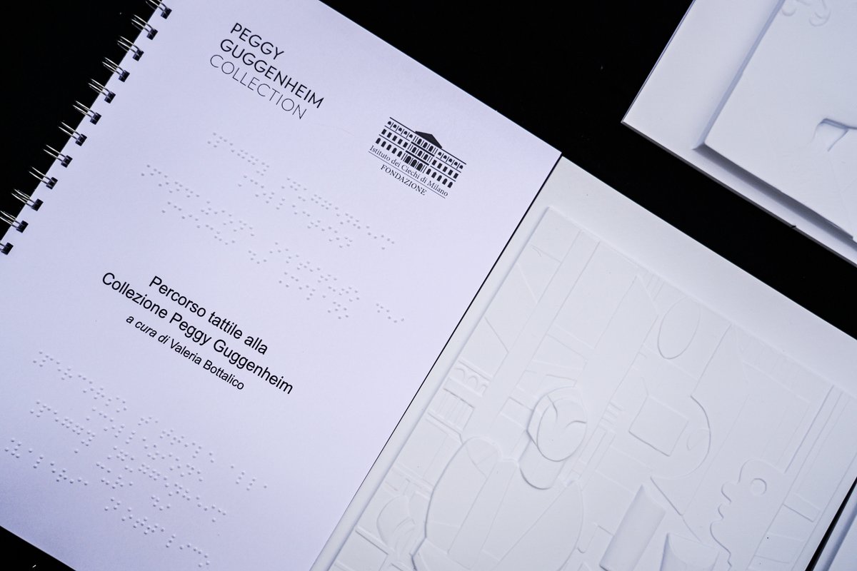 GuggenheimPGC's tweet photo. Giornata mondiale dellโalfabeto Braille ๐
Il 4 gennaio, in occasione della nascita del suo inventore Louis Braille, si celebra il codice di scrittura e lettura che ha rivoluzionato il modo di vivere di migliaia di persone con disabilitร visiva.
#Accessibilitร
#DoppioSenso https://t.co/kbeBX0sMlW