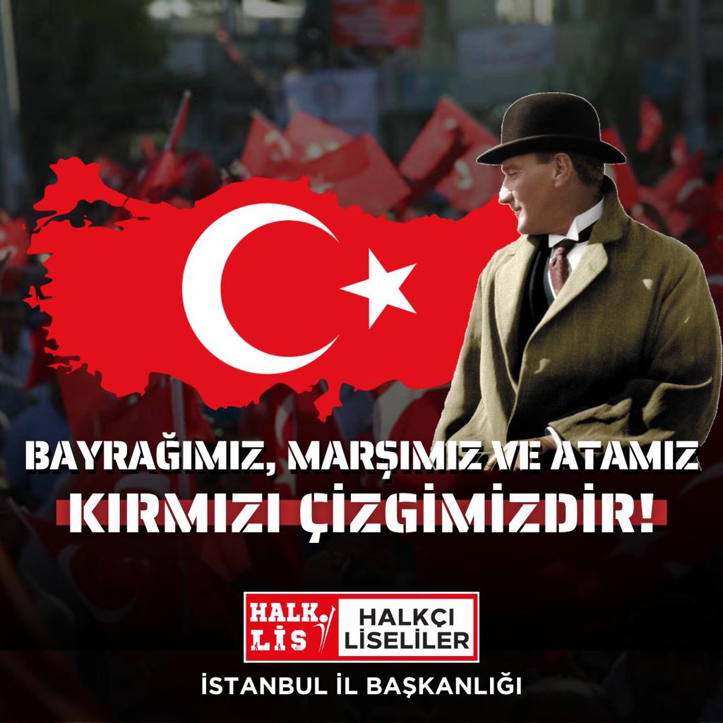 halklisist's tweet photo. İki Türk takımının Suudi Arabistan sahasına çıkarılması kararının yersizliği; İstiklal marşımızın ve Ulu Önderimiz Mustafa Kemal Atatürk'ün tartışma konusu haline gelmesiyle bir kez daha kanıtlanmıştır.

Konuyla ilgili dik duruşlarından taviz vermeyen takımlarımızın arkasındayız. https://t.co/wy8m1U5yUA