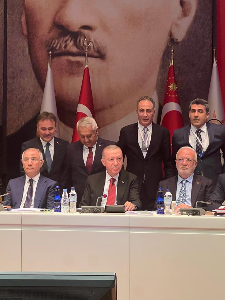 31 Mart 2024dd gerçekleştirilecek olan Mahalli İdareler Seçimi kapsamında Cumhurbaşkanımız Sayın <a href="/RTErdogan/">Recep Tayyip Erdoğan</a> başkanlığında düzenlenen teşkilat temayül yoklamasına katıldık.Kıymetli Ağrı halkına hizmet etmek için canla başla çalışmaya devam edeceğiz. Rabbim hayırlısını nasip etsin.