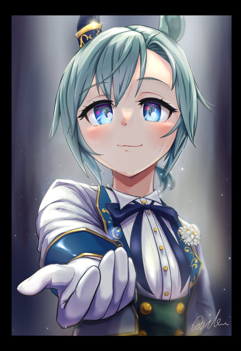 セイウンスカイ「#今年も残りわずかなのでお気に入りの4枚を貼るセイウンスカイ!!!!来年もセイウ」|アヅキ🎨4/16ダービーガールズ8のイラスト