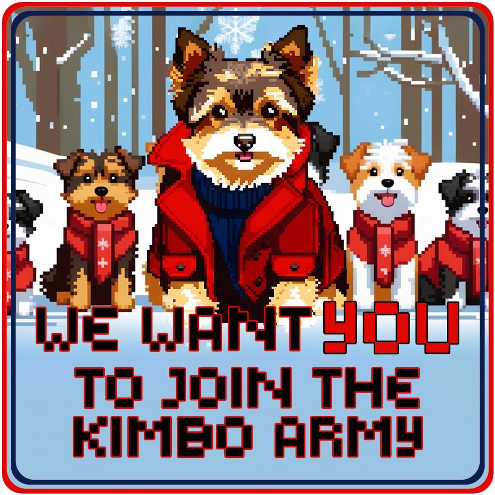Join the Kimbo Army today! We're launching a recruitment program to build a strong and supportive community. 

🎁20M $KIMBO Giveaway🎁

✅Add "🐶🔺" in your name on X 
✅Follow <a href="/KimboAvax/">Kimbo</a> on X 
✅Like, RT, and tag 2 friends

20 lucky winners will be drawn to celebrate 2024! 🎆