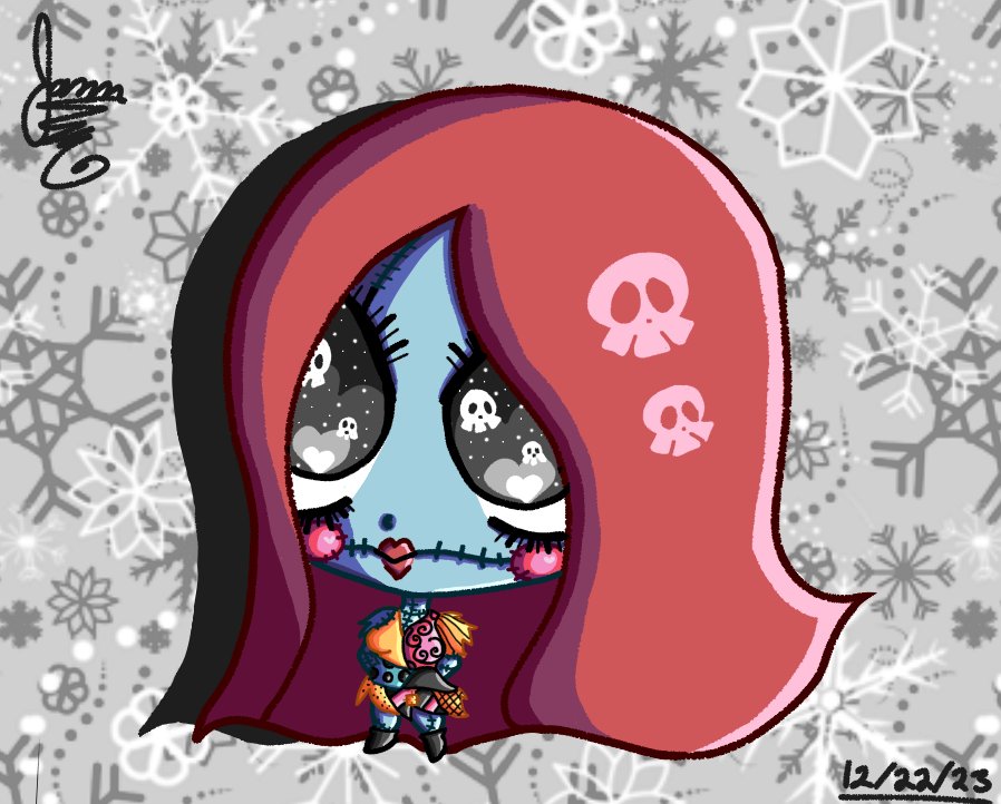 Here's a new recent fanart drawing of Sally from The Nightmare before Christmas as a chibi.
#fanart #FanArtFriday #digitalart #DigitalArtist #ArtistOnTwitter #TheNightmareBeforeChristmas #chibi #chibiart