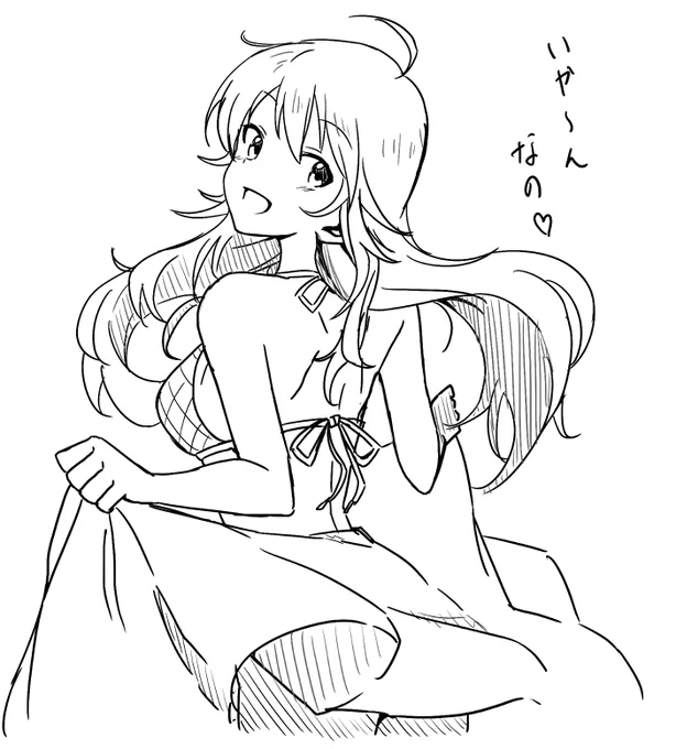 これは絵チャで描いた美希 