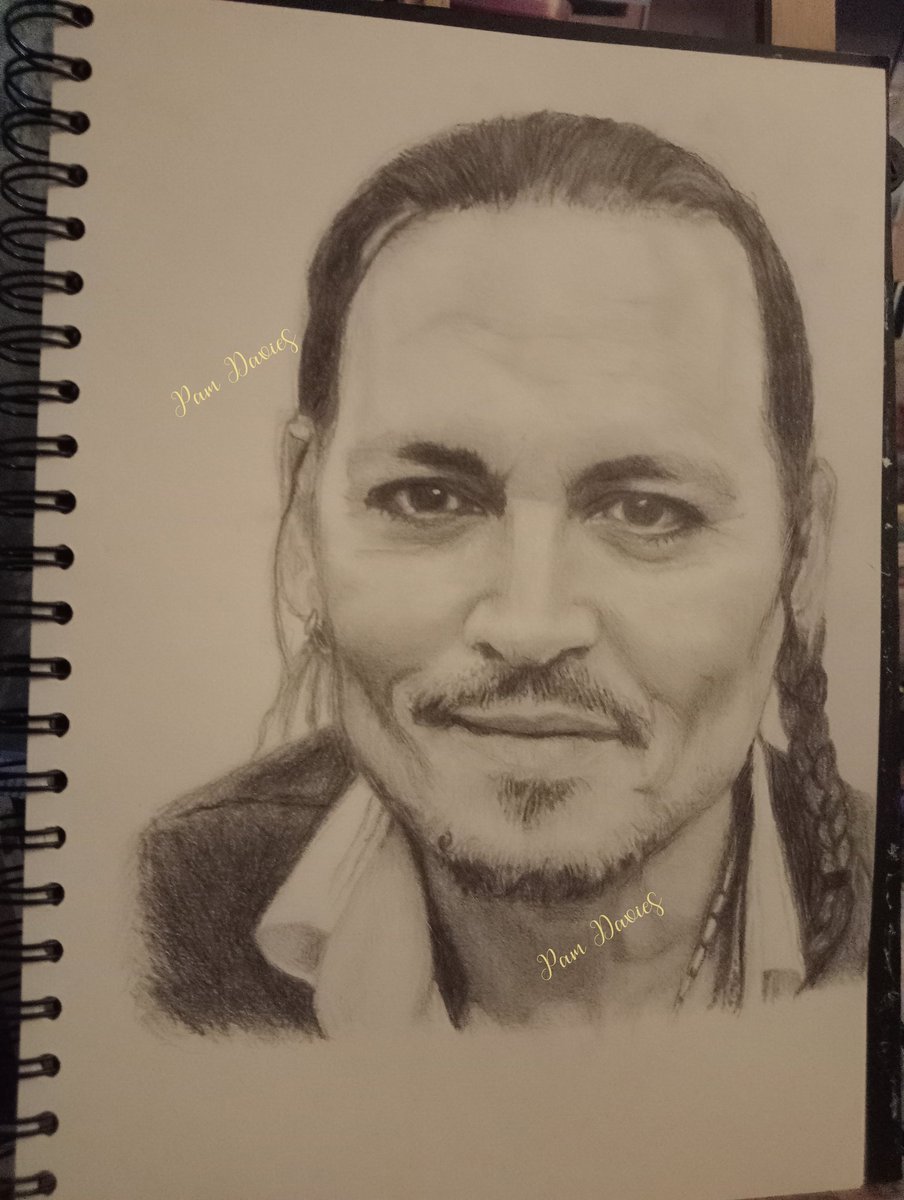 My latest drawing of JD. Took me about 3 days to do it and enjoyed every minute of it ❤️