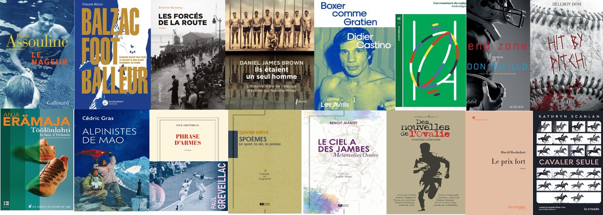 Ecrirelesport's tweet photo. 🆕🏆Découvrez nos 6⃣ sélections 2023: Manga, BD, Littérature, (auto)biographie, Essai/Document, Beau livre. Il y en a pour tous les goûts, ce qui montre une réelle variété des contenus et sujets depuis plusieurs années ! Et la qualité est au rendez-vous!
👉https://t.co/bIkBrBd5Y7 https://t.co/YiiviUbjE2