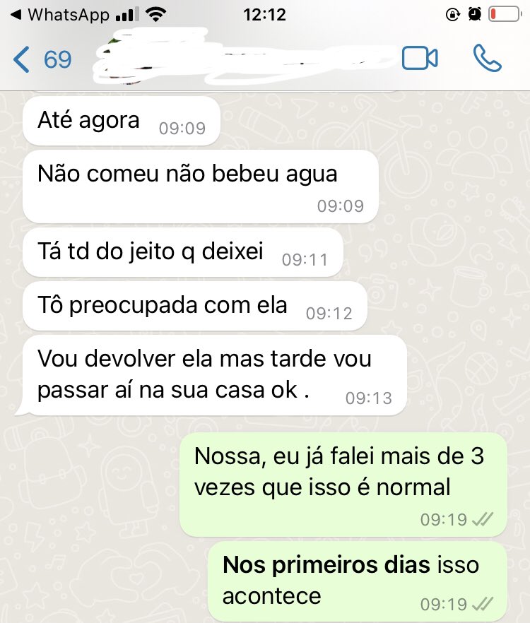 AbrigoMeimei's tweet photo. ADOTADA E DEVOLVIDA COM UM DIA POIS NÃO SE ADAPTOU

Gente, eu devo estar fazendo algo errado. Eu converso com a pessoa, explico sobre adaptação, doo somente pra quem eu sinto que terá responsabilidade com o bichinho.

+ https://t.co/ngDgvF4S3Z