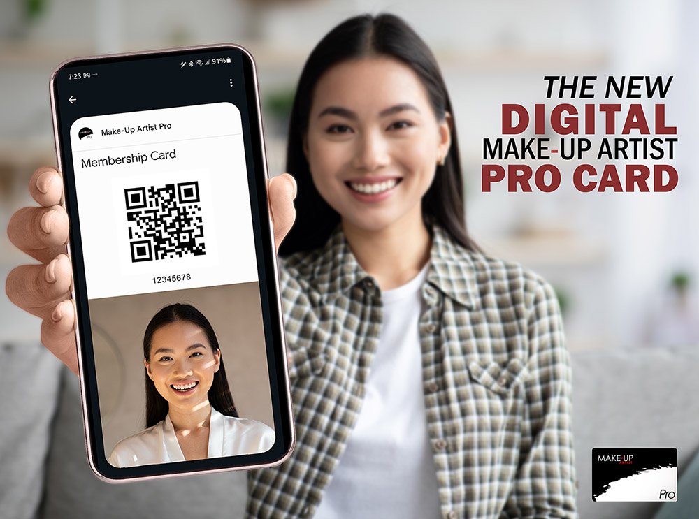 No more plastic cards! We're issuing Digital Pro Cards that can be saved in either Apple Wallet or in Google Wallet.
Apply or renew now to receive yours!

makeupmag.com/learn-more-abo…