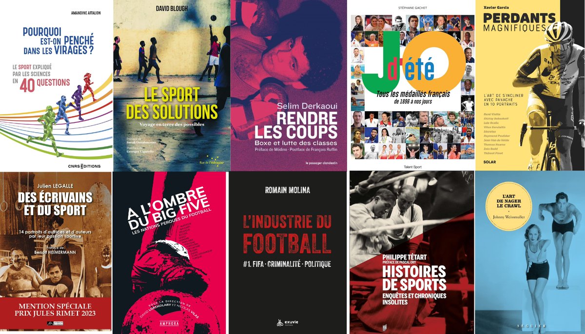 🆕🏆Découvrez nos 6⃣ sélections 2023: Manga, BD, Littérature, (auto)biographie, Essai/Document, Beau livre. Il y en a pour tous les goûts, ce qui montre une réelle variété des contenus et sujets depuis plusieurs années ! Et la qualité est au rendez-vous!
👉ecrirelesport.wixsite.com/ecrire-le-spor…