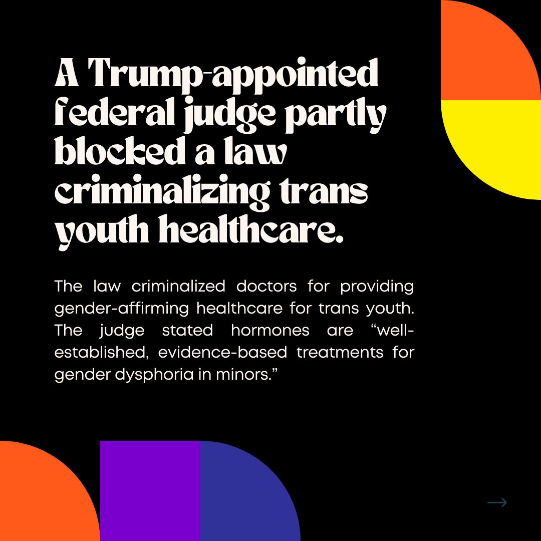 2023 was a tough year for LGBTQ equality, but we still had many wins throughout the year. Here's how we showed up in legislation and courts 🏳️‍🌈💪 For a deeper dive, check out this article by Them buff.ly/3RXIvS3