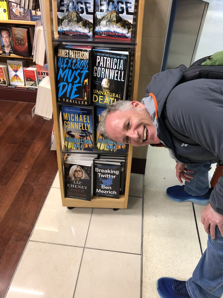My brother found a copy in the airport. He told me he was reaching for the Liz cheney book.