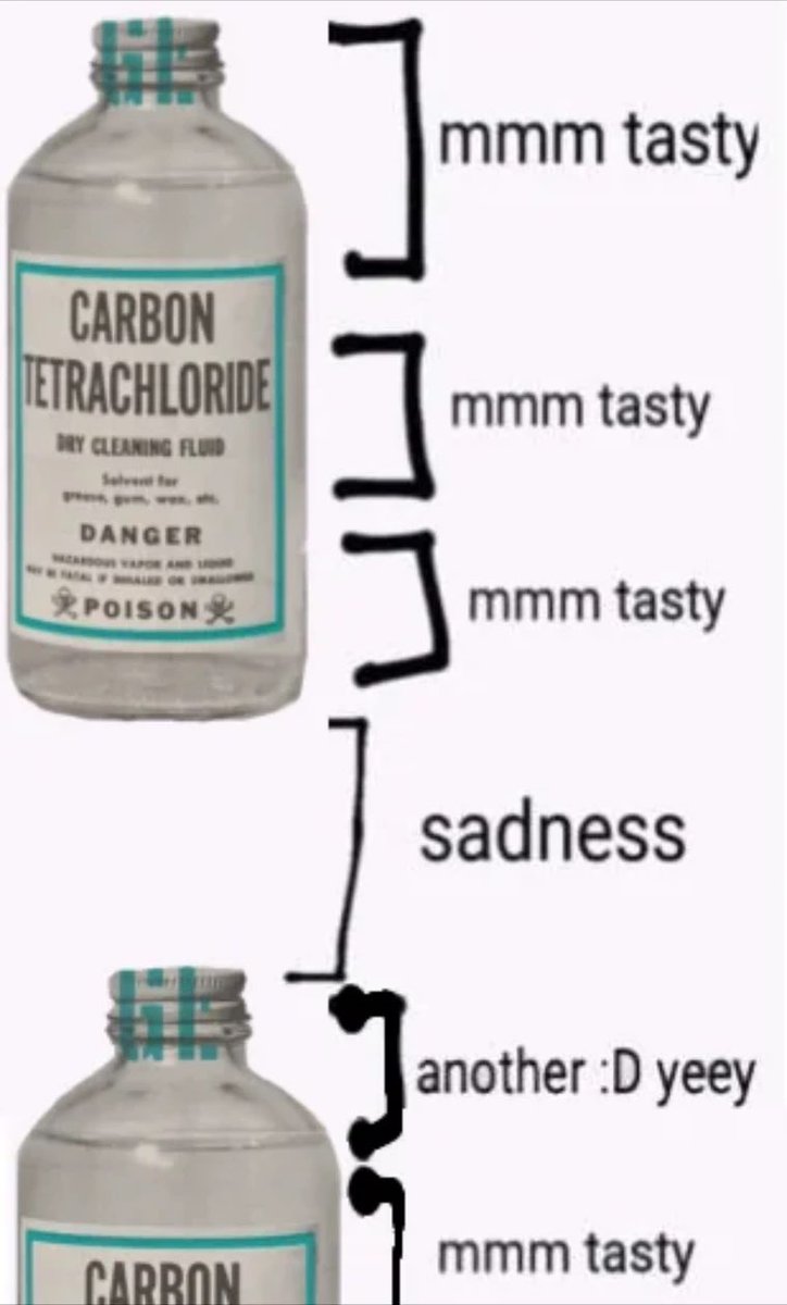 MoleculesGoHard's tweet photo. My non-chemistry friend sent me this.  Even the normies get it https://t.co/05j4kUrY19