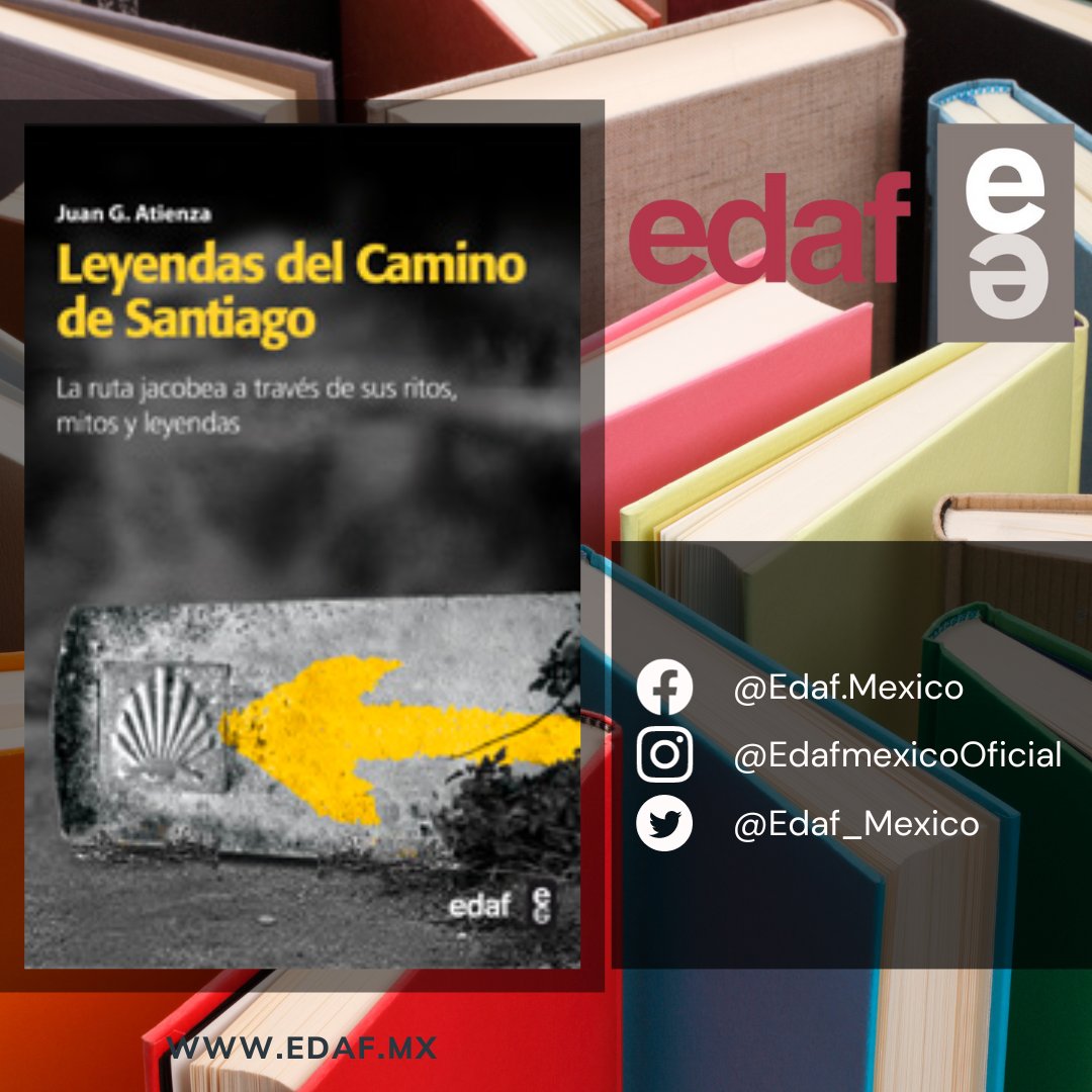 EDAF_MEXICO's tweet image. Más de cien leyendas que descubren el paso por un Camino que ha significado el sustento espiritual y cultural de Occidente.

Más Información
Tel: 2222111387

#edaf #edafmexico #lectura #LecturaRecomendada #puebla #LeyendasdelCaminodeSantiago #Ritos #mitos #leyendas #relatos
