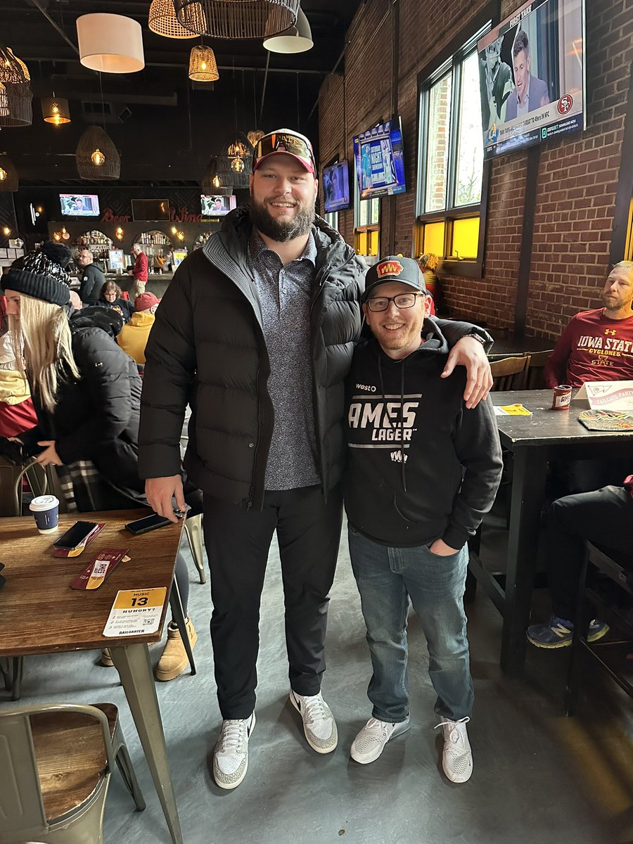 Let’s have some fun this morning! If we can get $2,500 in Venmo to @wewillclub by game-time, Cyclone great <a href="/dylansoehner/">Dylan Soehner</a> will bench press me at our We Will party! He played in the NFL and I did not. 🌪️🌪️