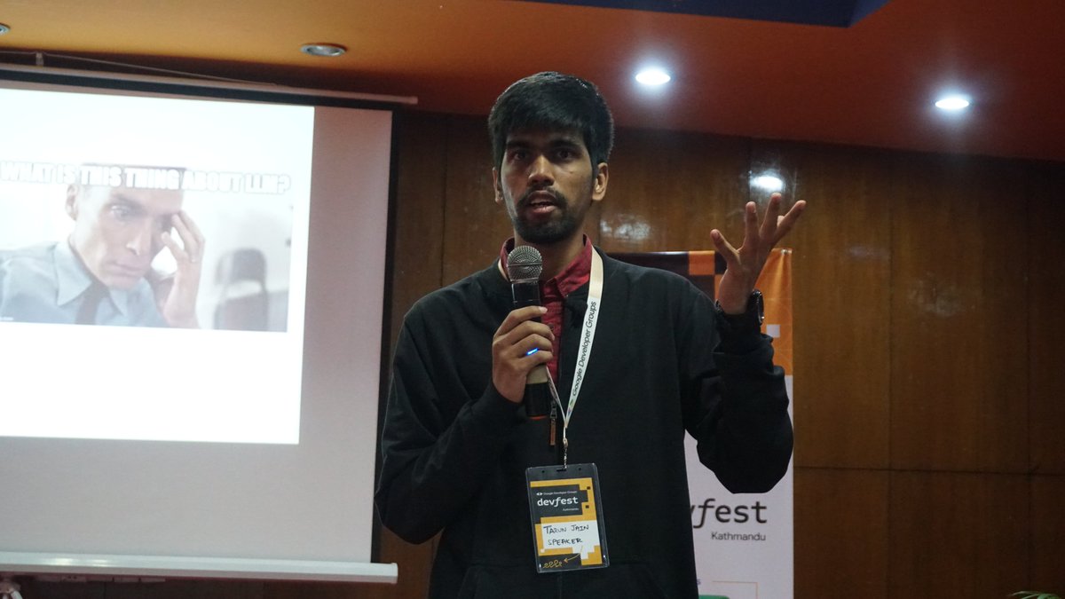 gdgkathmandu's tweet photo. Understanding RAG and Fine Tuning for Large Language models by Tarun R. Jainโจ
โจ Wondering how these techniques can elevate your projects? Share your burning questions and experiences below! ๐๐
#GDG #DevFest23 #devfest2023 #gdgkathmandu #ai #rag https://t.co/gOD2lqPvHr