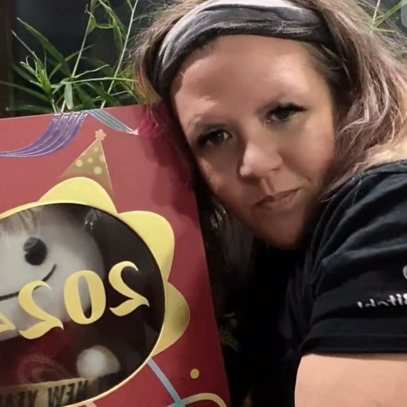 Dude, I won a dino and a backdrop!  ♡ When i started, I was obsessed with these plushies. #goals #2024 #workfromanywhere #WINNING #Thankful #love #HardWorkPaysOff