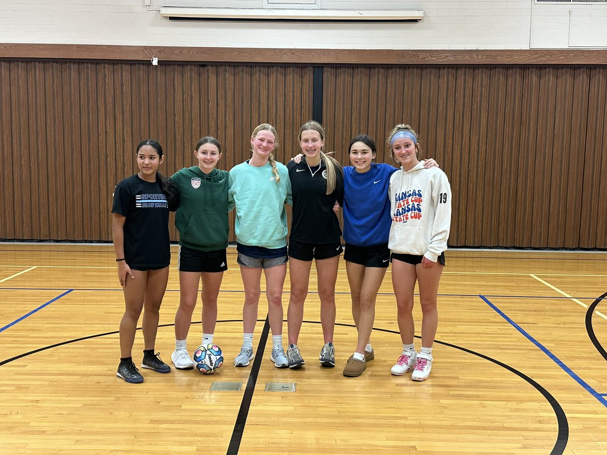 Futsal workout with some future high school teammates!

@ImCollegeSoccer @ImYouthSoccer @HSSoccerKC @SoccerMomInt @TopDrawerSoccer @travismclark @PrepSoccer @JREskilson @TheSoccerWire @EliteSoccerPlay @NcsaSoccer @SSN_NCAASoccer 
@njcallaghan 
@ErikaBovell 
@MaileEldridge