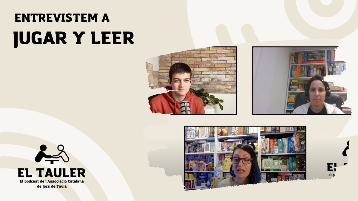 🎲 Aquestes festes no us podíem deixar sense cap episodi d'"El Tauler". Gaudiu d'aquesta interessant conversa amb Jugar y Leer.

🔗Youtube: youtube.com/watch?v=BxVW6g…

🔗Spotify: open.spotify.com/episode/5lJ7ON…