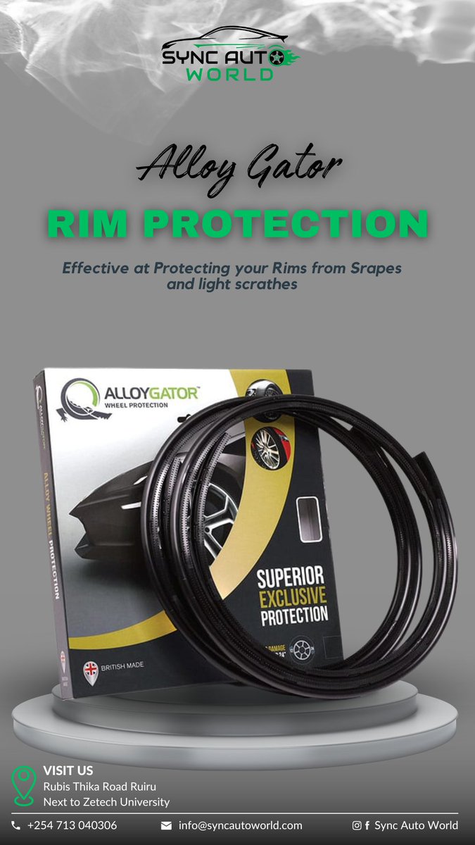 sync_autoworld's tweet photo. @brokensuit44 @FPSAutoNrb Once @FPSAutoNrb had finished its immaculate job on the rims; @KahlifKairo visit @sync_autoworld and give your rims extra protection with AlloyGator Rim Protectors. https://t.co/KRRdlL7UmT