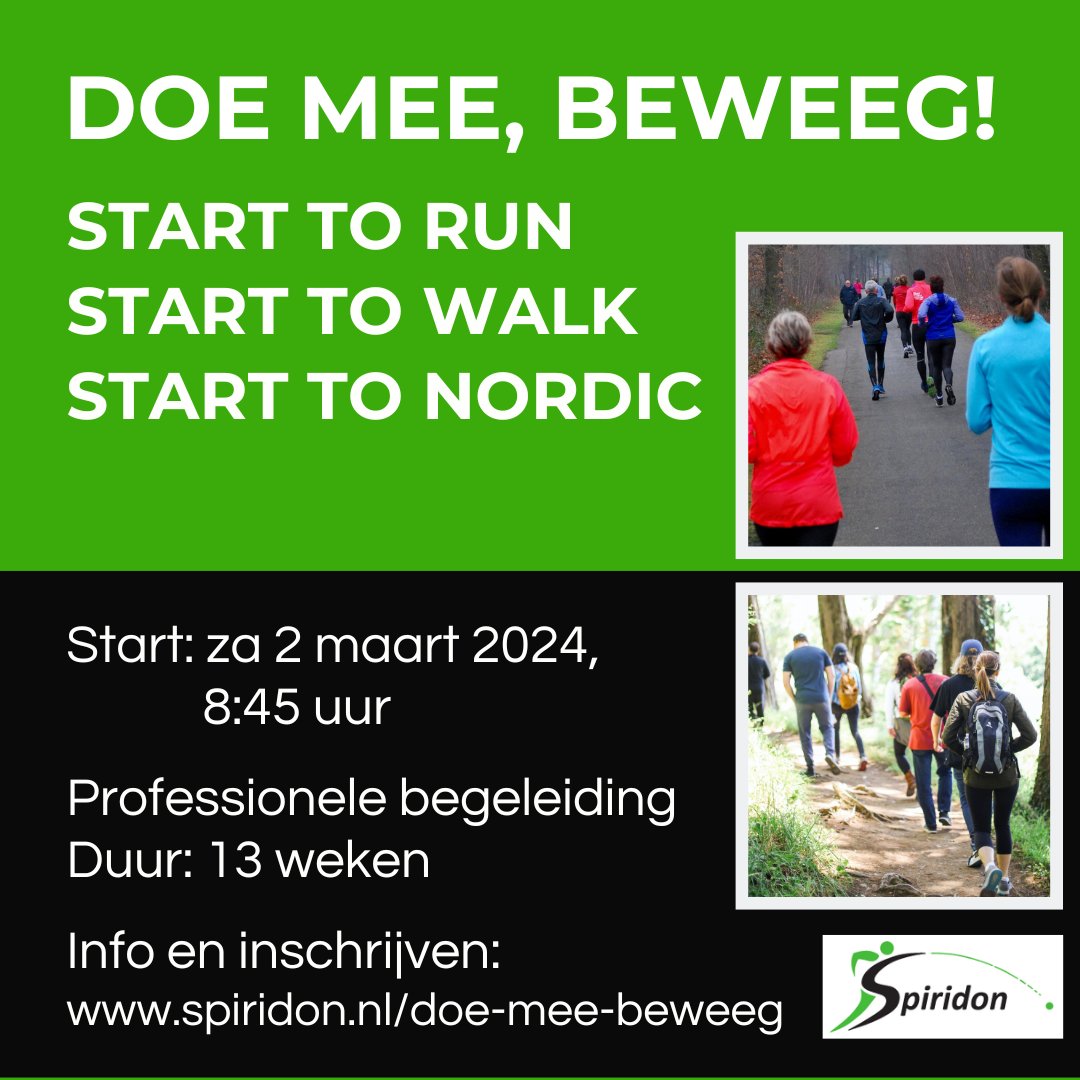 avspiridon's tweet photo. Bij AV Spiridon start in 2024 weer "DOE MEE, BEWEEG!". Kijk voor meer informatie en inschrijven op:
https://t.co/LhgYnt4BVC

goedevoornemens #starttorun #start2run #starttowalk #starttonordic #rijen #gilze #gilzerijen #avspiridon #hardlopen #wandelen https://t.co/QnQzTydljS