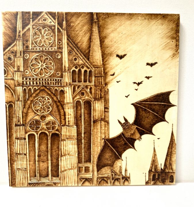 petramonaco's tweet photo. Art of the Day: "Bats are going home". Buy at: https://t.co/SfsOeOgGrt https://t.co/P0XUzusRF3