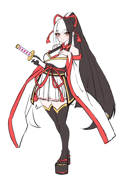 オリキャラこねてる 