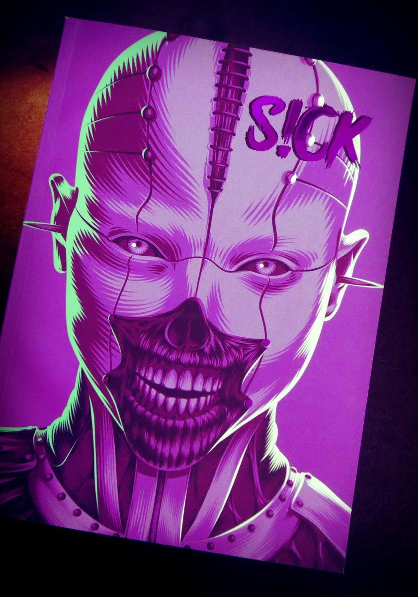 fatal_horror's tweet photo. 🤩 Syndrome de Stendhal depuis ce matin. En totale admiration du S!CK numéro 027 que j'attendais plus qu'impatiemment ! @Sick_Mag @alt236 @ImChrisYoung  @alekseyrico
#Hellraiser #Decarnation #AfterBlue #Blasphemous #EventHorizon https://t.co/zdTdNjwVZ8
