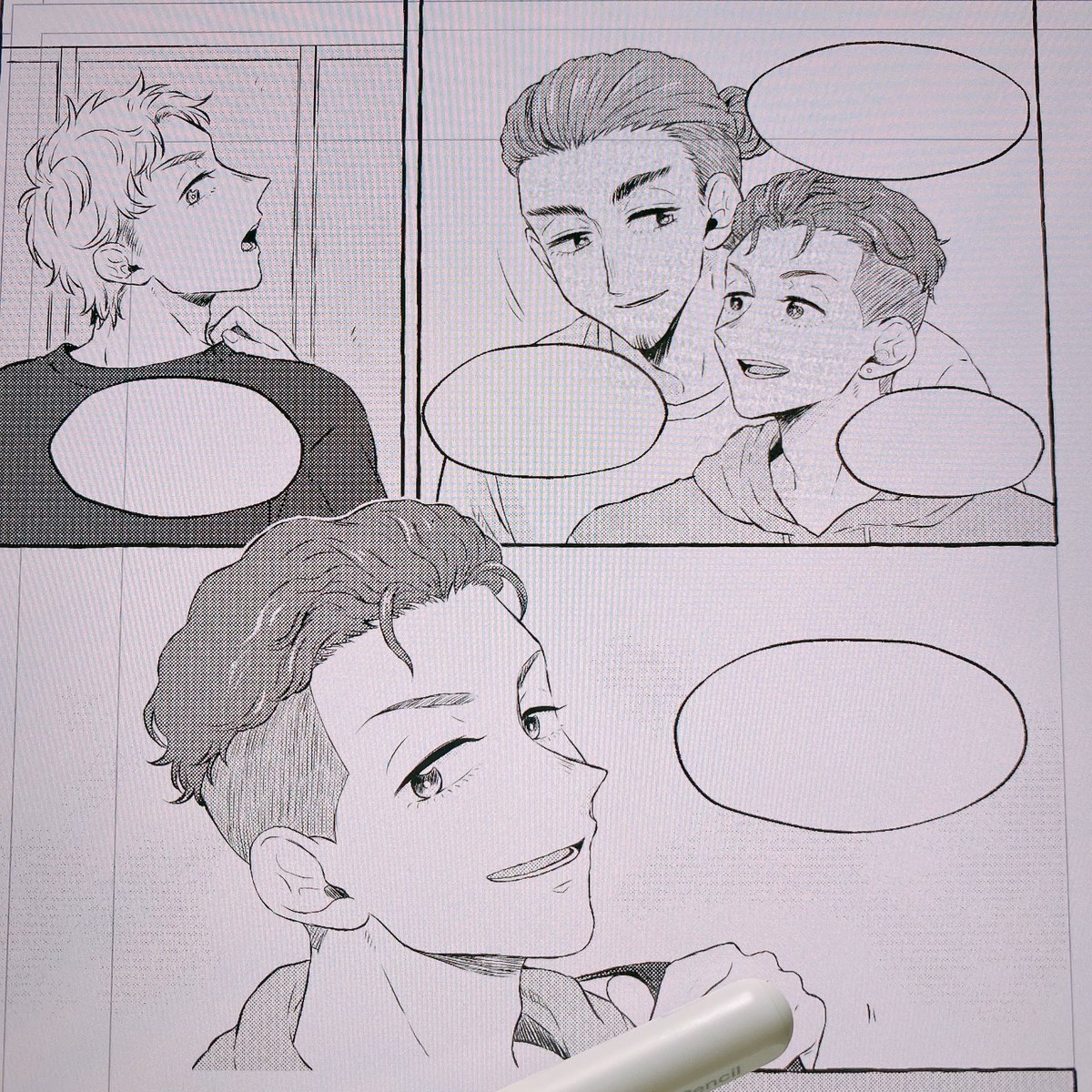 吹き出し横にするだけで外国になるのほんとすごいよなぁ…(?)