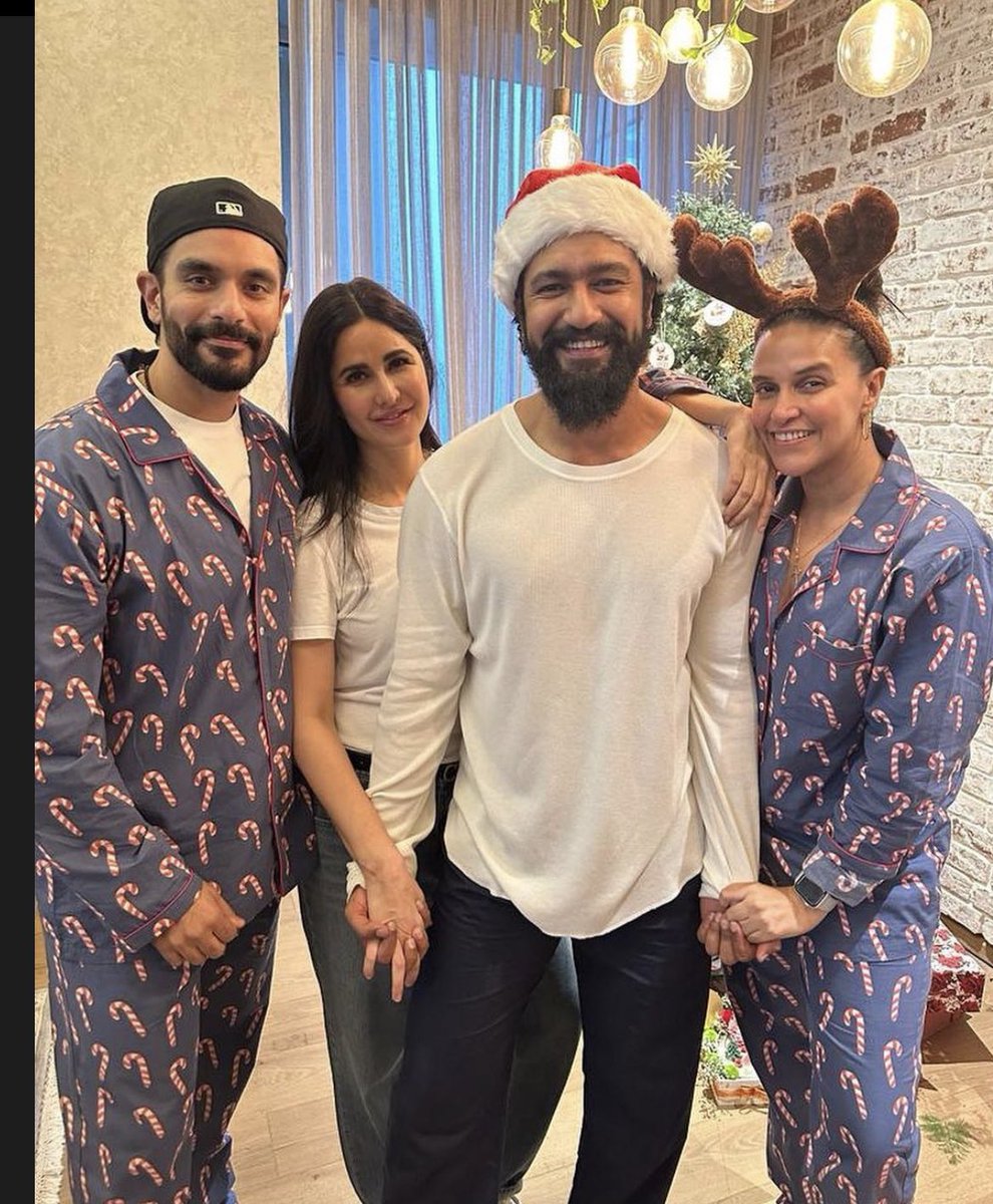 Here’s a holly jolly Christmas ft. #NehaDhupia, #AngadBedi, #VickyKaushal, #KatrinaKaif and more! 🎄