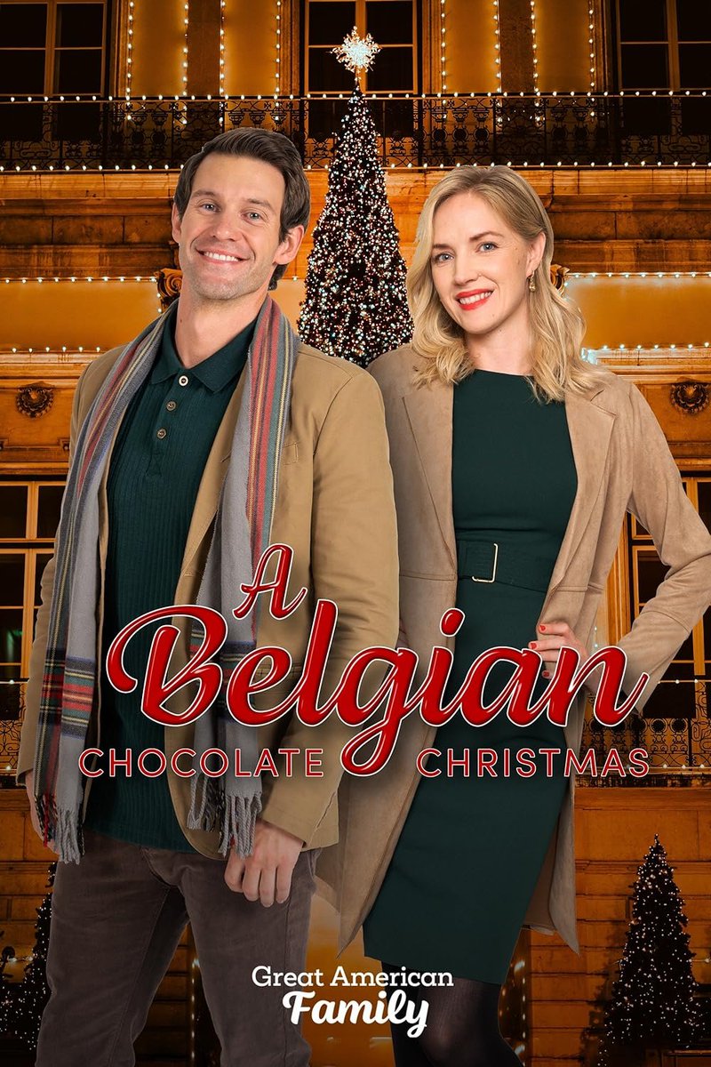 Catching up on #ABelgianChocolateChristmas on @GAfamilyTV #GreatAmericanChristmas #GreatAmericanFamily #WelcomeHome (#ChristmasInJuly - but in December 😁)