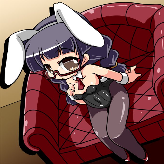 依城卯年ありがとうえりちゃん。これで今年は描き納めかもしれないしもうちょっとバニー絵描くかもしれない。 