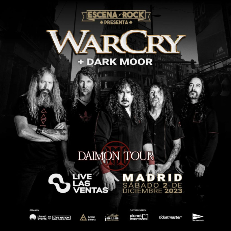 Avui us portem la crònica que l'Hugo Martínez ens ha fet del concert que Warcry i Dark Moor van oferir a Madrid el proppassat dissabte 2 de desembre.
No us la perdeu!
elrockodrom.cat/warcry-dark-mo…
<a href="/WarCryOficial/">WarCry Oficial</a>