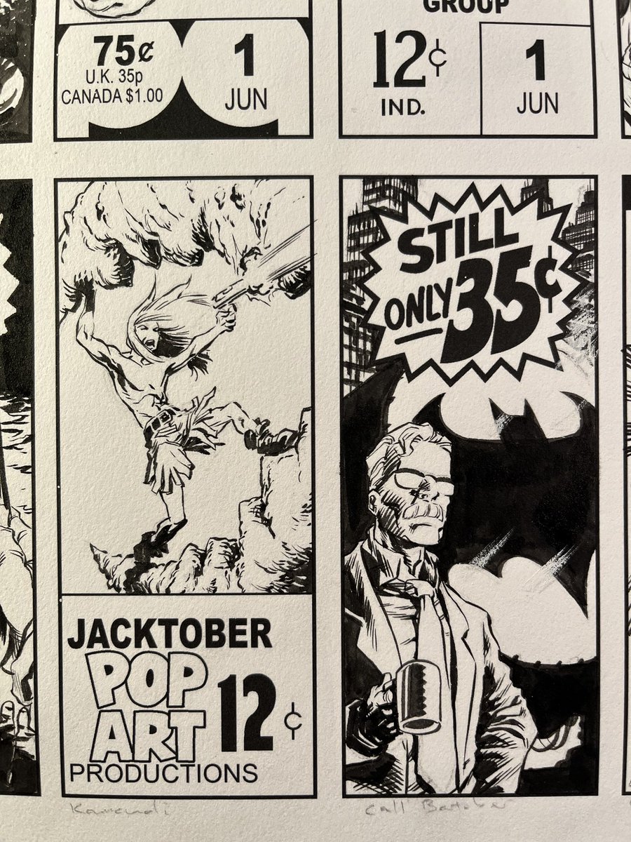 pqcomics's tweet photo. #Jacktober #Kamandi #Batober #call #CommissionerGordon #batman #dccomics #ink #brush #cornerboxes https://t.co/0aCVrxedQe