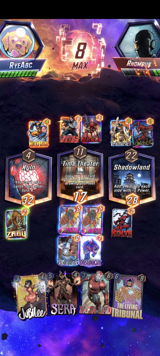 MarvelSnapper's tweet image. Easy game lol #marvelsnap