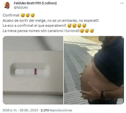 Buen dia tresoretas!! Como van las fiestas las comilonas yo me acabo de despertar queria despertarme pasado de reyes con los lorazepans que me tomo pero una indigestion me ha despertado con mi pequeña panza y eso que no he desayunado!! Beunas fiestas os desea el Fartuko!!  Ñ!! 🤣