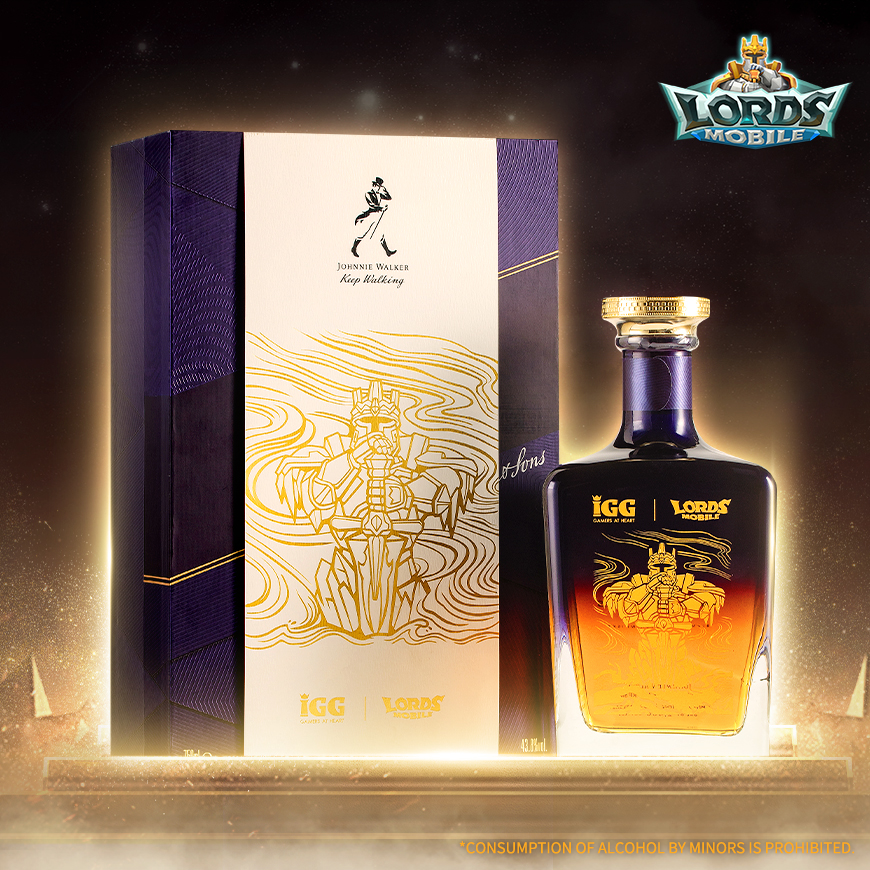 Lords Mobile has joined forces with renowned whisky brand Johnnie Walker to release an exclusive JOHNNIE WALKER 30th Anniversary Limited Edition Whisky! 

Head to the in-game [News] for more info.

*Only individuals of legal drinking age can participate.

#JohnnieWalkerBlueLabel