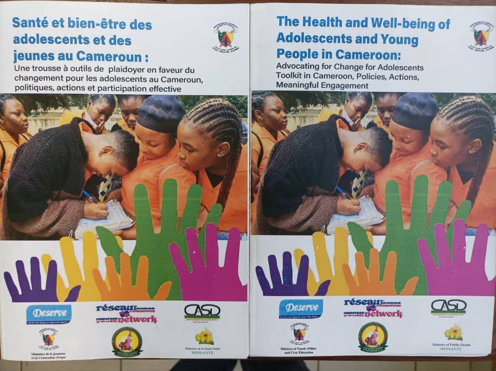 DeserveTweet's tweet photo. @DeserveTweet is pleased to publish this manual: 'The Health and Well-being of Adolescents and Young People in Cameroon: Advocating for Change for Adolescents Toolkit in Cameroon, Policies, Actions, Meaningful Engagement' in both English and French. https://t.co/dfH4aDoJ98