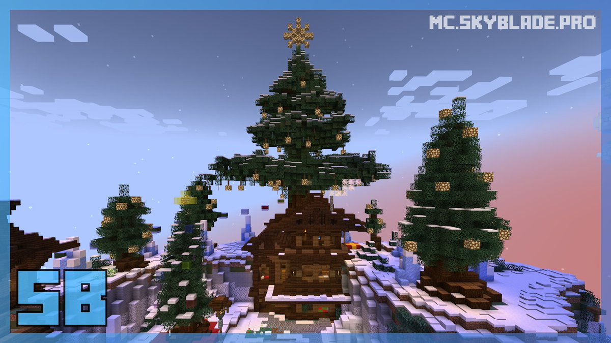 SkyBladeNetwork's tweet photo. Happy holidays from everyone at SkyBlade! 🎄
Join us today! 🎮
https://t.co/DiKIixvcIR
#minecraft #mcbedrock #mcjava #gamingcommunity https://t.co/m0aIeCdQHv