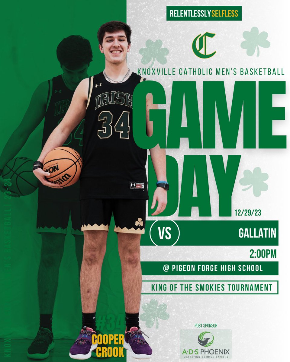 catholic_hoops's tweet photo. GAME 1️⃣6️⃣
.
⌚️2:00PM
🆚 GALLATIN (TN)
📍PIGEON FORGE HIGH SCHOOL
🎟 KING OF SMOKIES TOURNAMENT
.
#CatholicBasketball 
#RelentlesslySelfless https://t.co/12etBAU6ZT