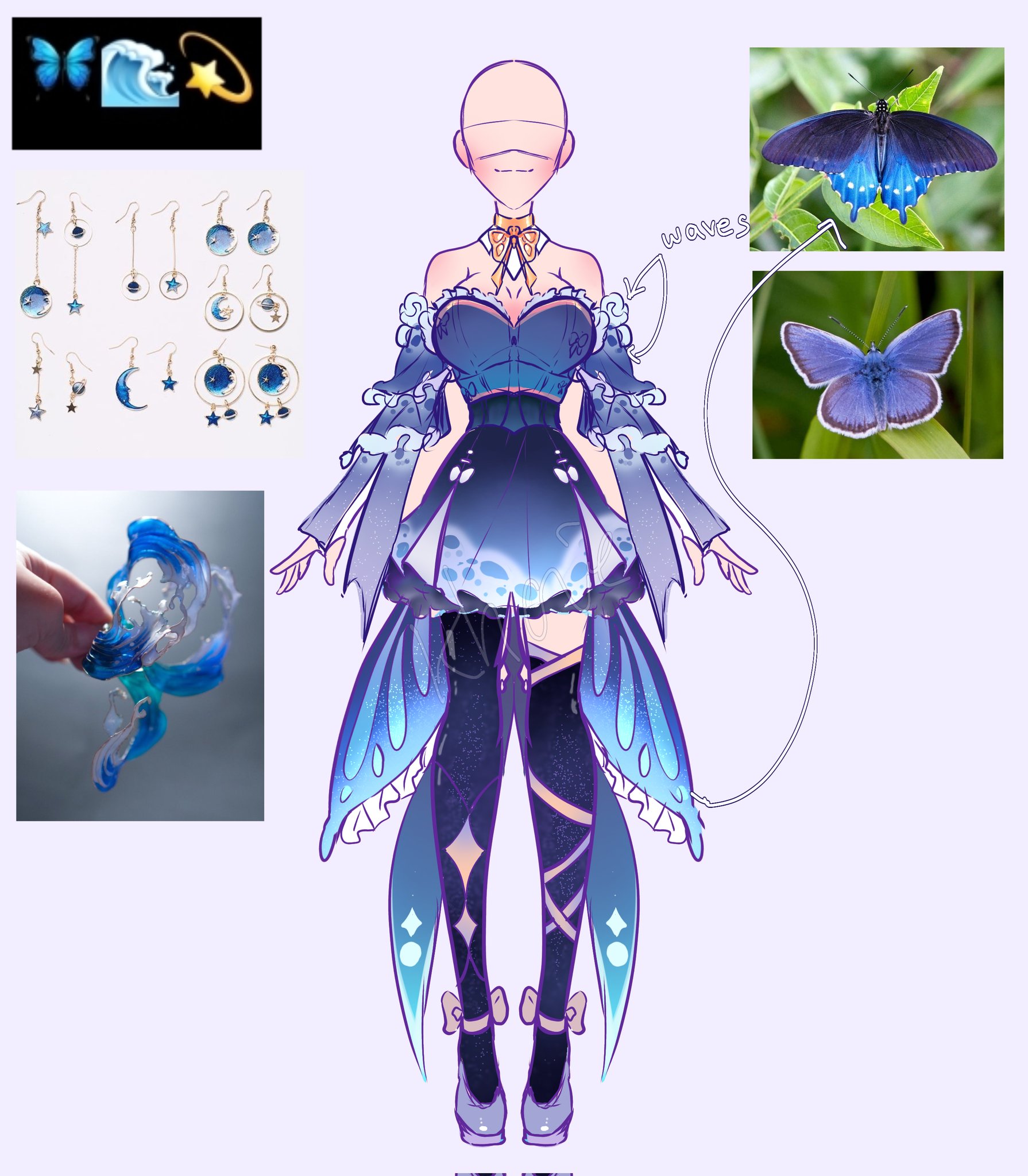 Butterfly on clothes best sale