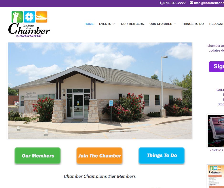 💬 Stay informed and connected with the latest Chamber updates and community news. Your go-to source for all things Camdenton. #ChamberNews #CamdentonCommunity CamdentonChamber.com