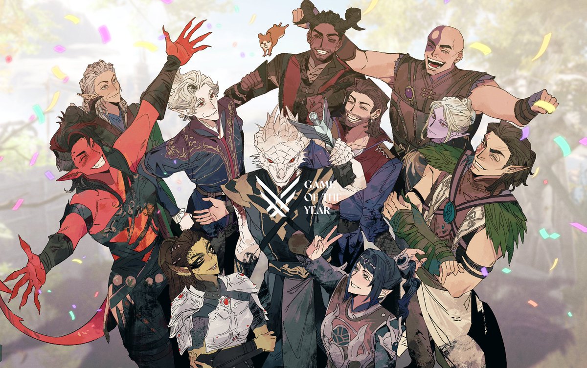 larianstudios's tweet photo. Our last piece of fan art for 2023, from biantaishi1! Thank you all for an incredible year, from our party to yours 💖

Credit: https://t.co/JortUZnI6U https://t.co/9POsB6uTJQ