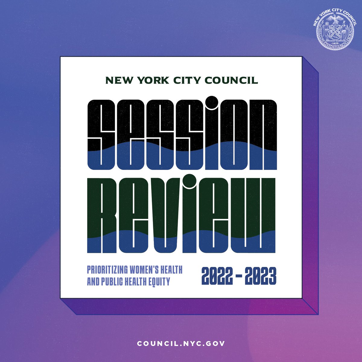 During the 2022-23 legislative, our first women-majority Council led by @NYCSpeakerAdams prioritized solutions to longstanding issues to advance health equity and deliver results for all New Yorkers. 🧵