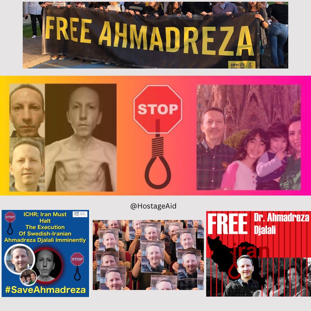 The #IranianRegime is threatening Ahmadreza Djalali with imminent execution.
@TobiasBillstrom & @EUparliament both called on #Iran to stop the execution & release Ahmadreza.
@hadjalahbib promised to continue mobilizing to #SaveAhmadreza.

Right now, @Free_Djalali needs swift &…
