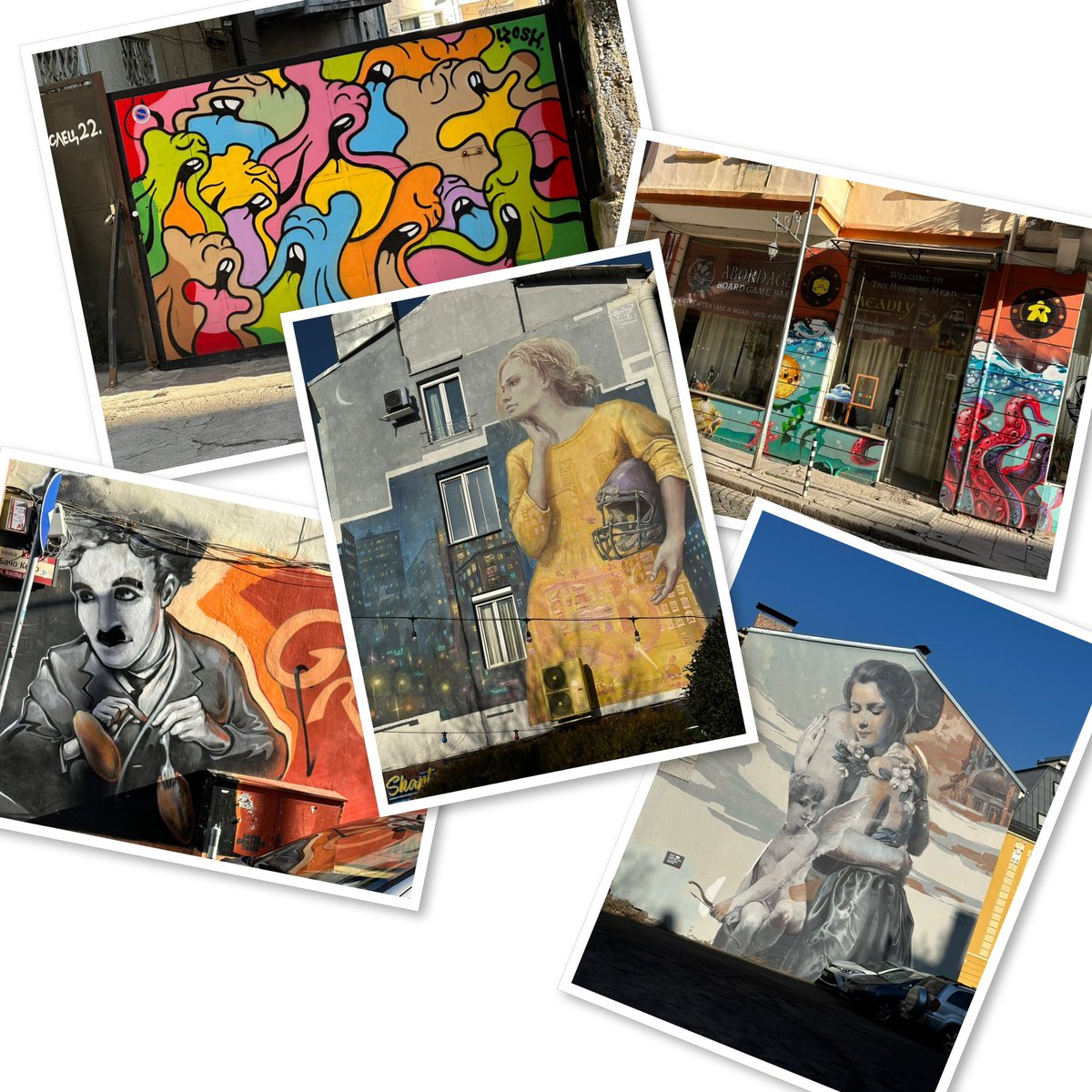 Sofia J3 De nouveau une belle balade à la recherche des murs peints #Sofia #Bulgarie #StreetArt #murspeints