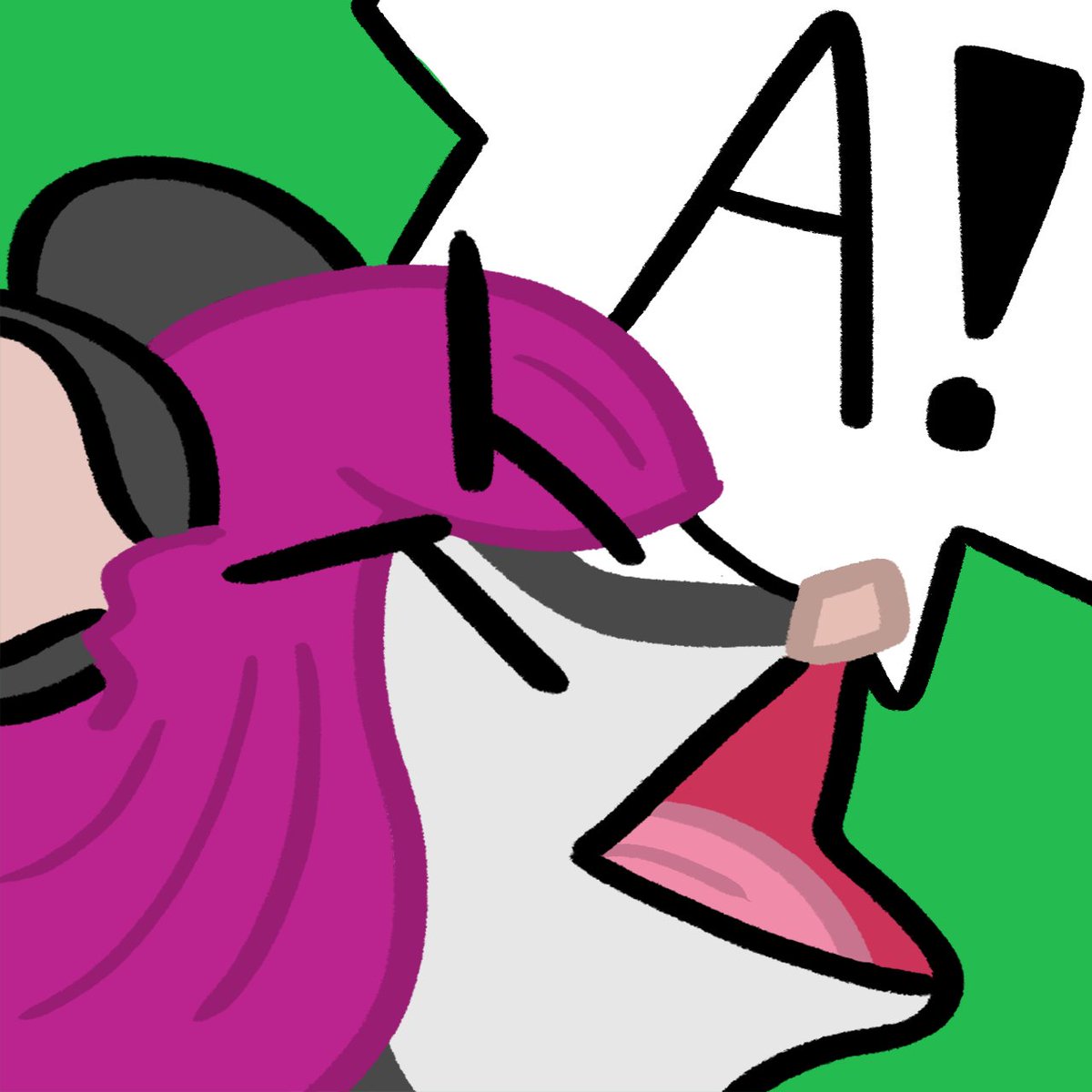 Squabbit's tweet image. Miss Abby bringing that GREMLIN energy! A!
New emote for @missabbysynth