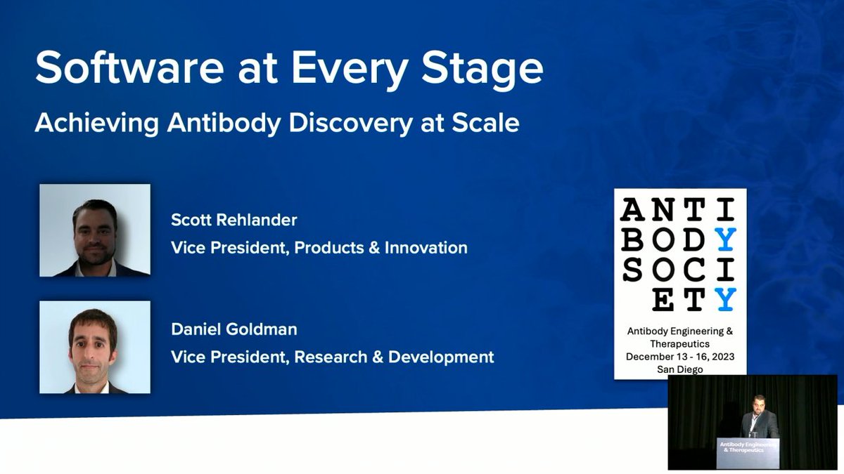 stackwave's tweet image. We want to express our gratitude to everyone who attended our presentation at #AET23 this year: Software at Every Stage: Achieving Antibody Discovery at Scale. Your presence made it a tremendous success! 🙌  #StackWave #AntibodyDiscovery #Innovation