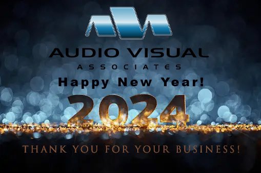 ava_online's tweet photo. AVA will be closed on Monday, January 1st, 2024 in observance of New Year's Day. Everyone at AVA wishes you a Happy &amp; Healthy New Year! Thank You for all the Support &amp; Business!
https://t.co/iieb1UdCsv | sales@avaonline.com | 973-442-1999
#business #thankyou #sales https://t.co/uJUcANQslF