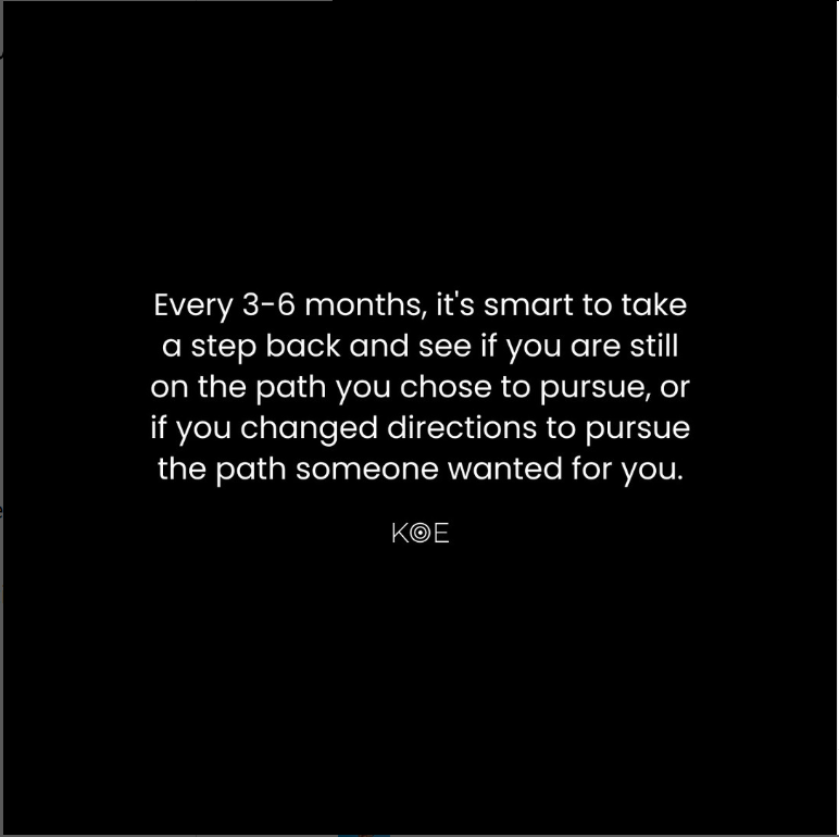 DIbrahimKaizen's tweet image. Creating your own path is important

Credit: @thedankoe 

Follow us for more content like this

#goals #pathtomastery #pathtogreatness #bedistinctive #bedifferentbeyou #bedifferent💪