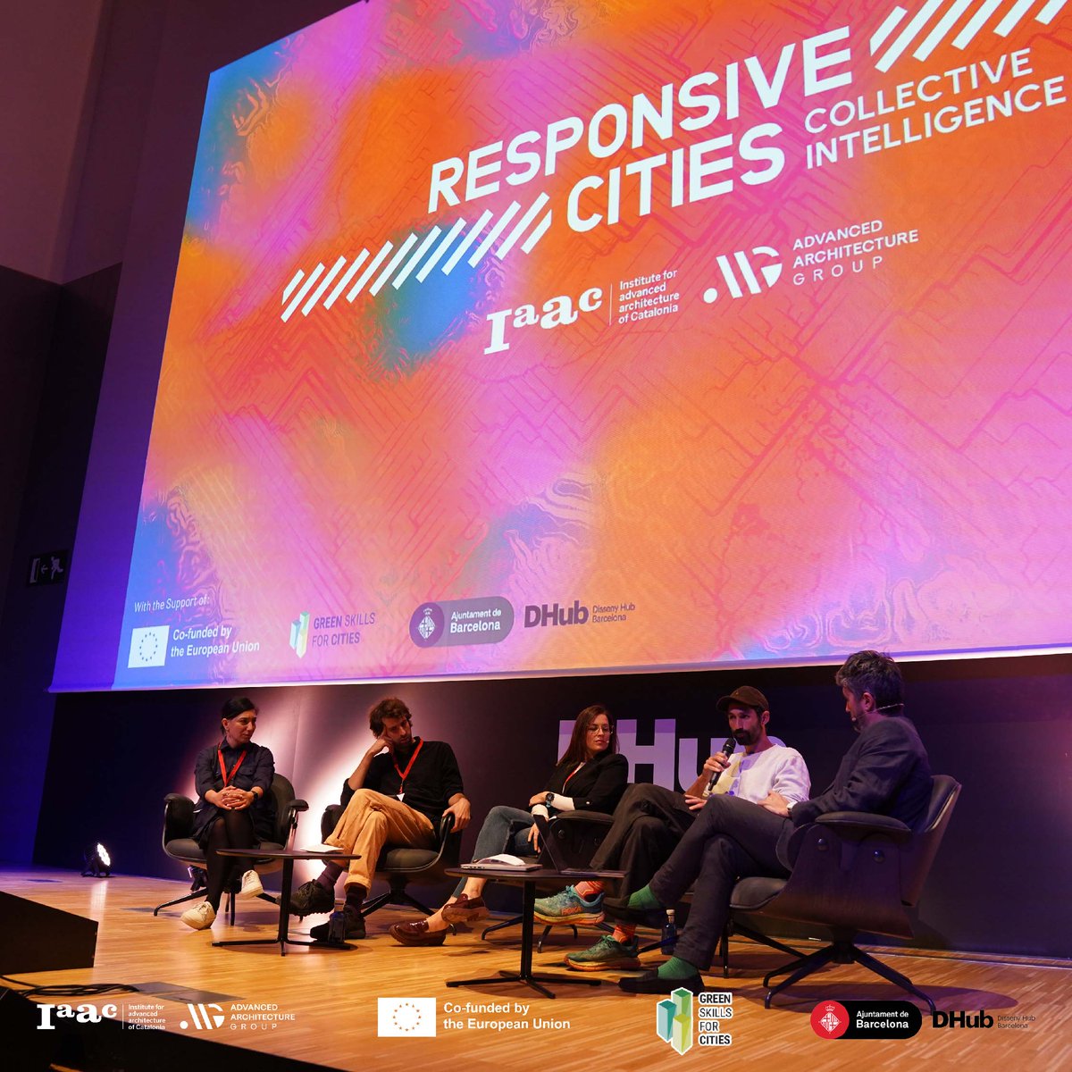 G4C_EU's tweet photo. November was a very busy month for the Green Skills Consortium!  
Let's take a look back at the Symposium hosted by @IAAC - Responsive Cities Collective Intelligence Design!
See more on the Green Skills for Cities Website!
@EUErasmusPlus https://t.co/RoDtpJfhGR